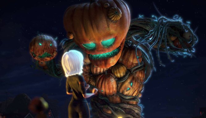 Monstres contre aliens : les citrouilles mutantes