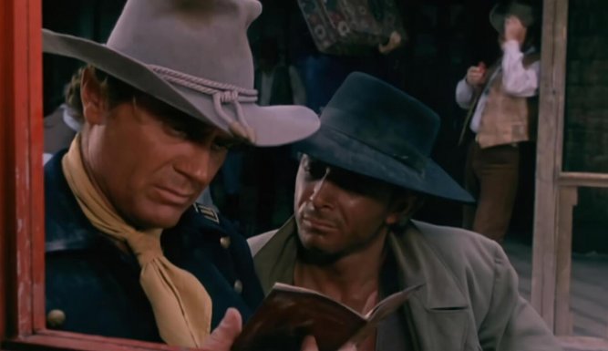 Un homme, un cheval et un pistolet