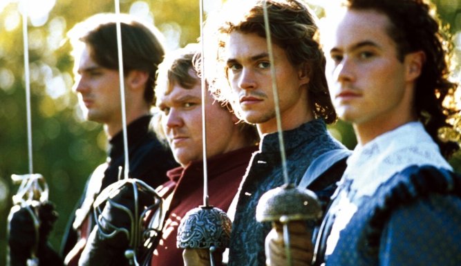 La jeunesse des trois mousquetaires